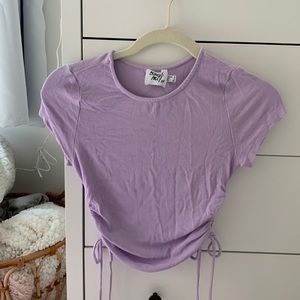 Princess Polly Lavender T shirt size 4
